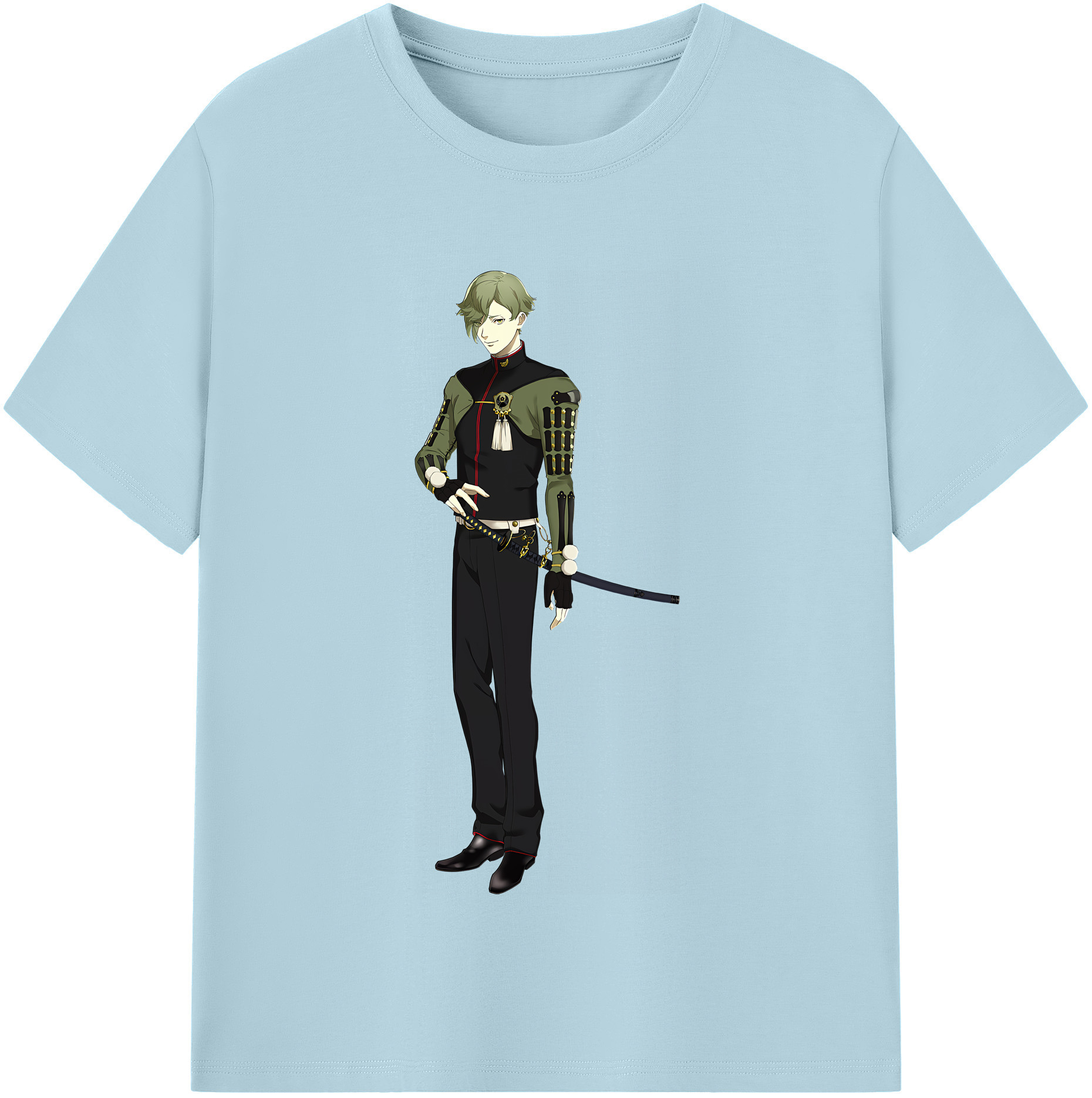 （画像用） 刀剣乱舞 Touken Ranbu 綿100％半袖Tシャツ（フロントプリント）